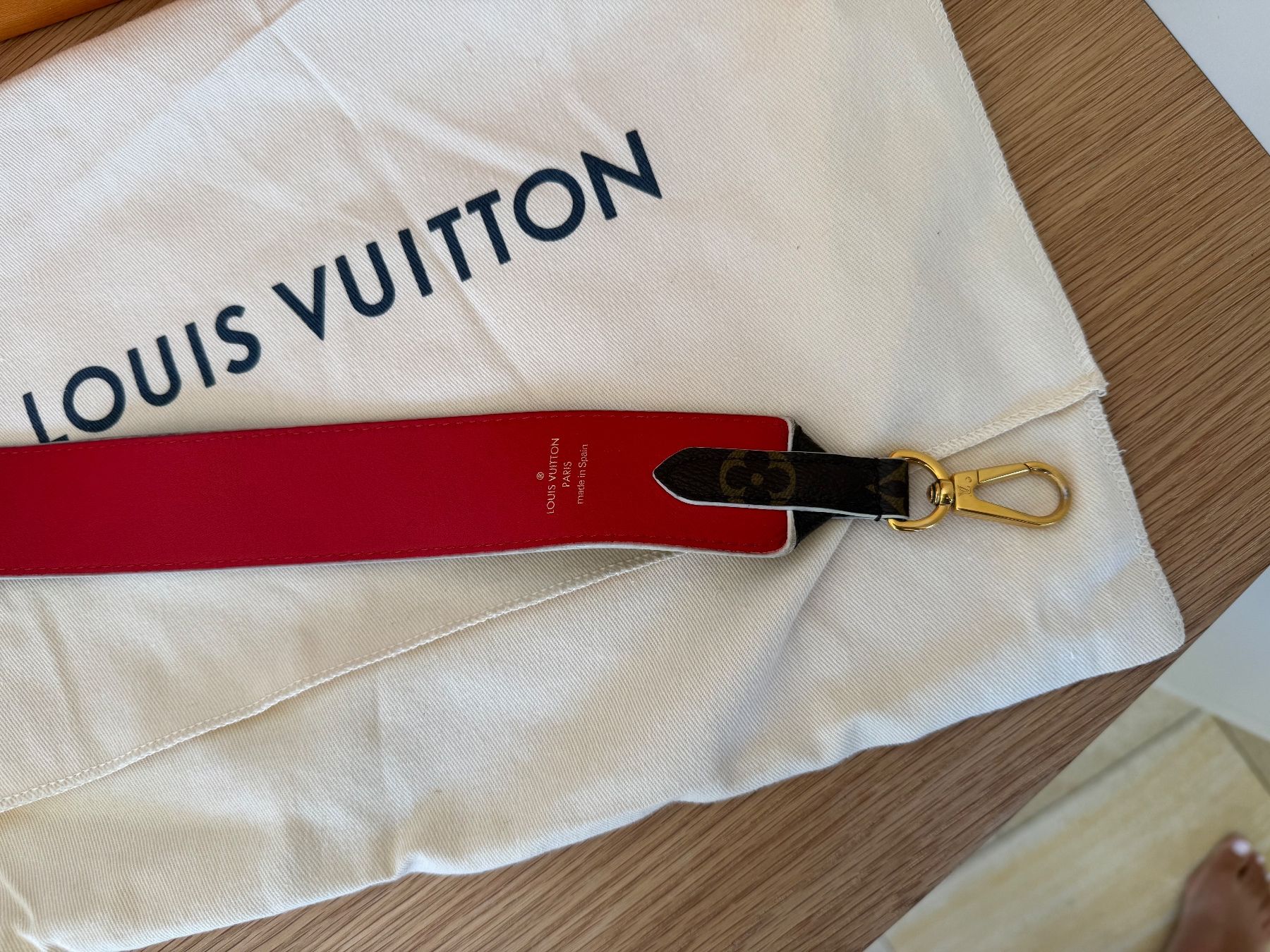Louis Vuitton Altro in  Abbigliamento & Accessori: Bandoulière de sac Monogram Louis Vuitton – Usato da La Neuveville venduto da ste_rk86 2