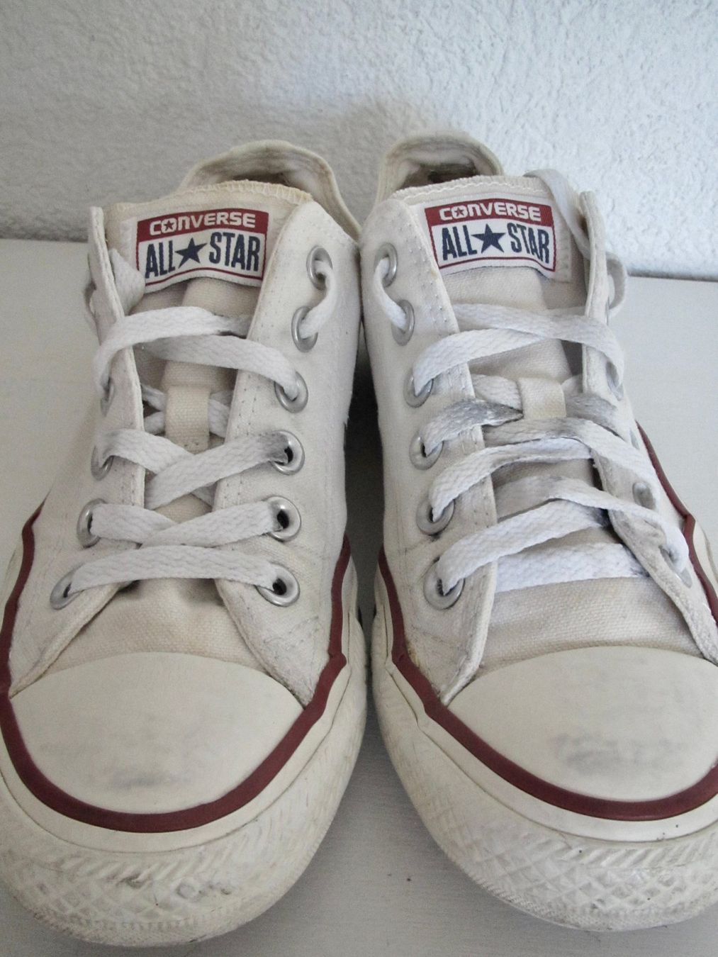 Converse Herrenschuhe: SNEAKER CONVERSE COTON BLANC – Gebraucht aus Murten von Selliot