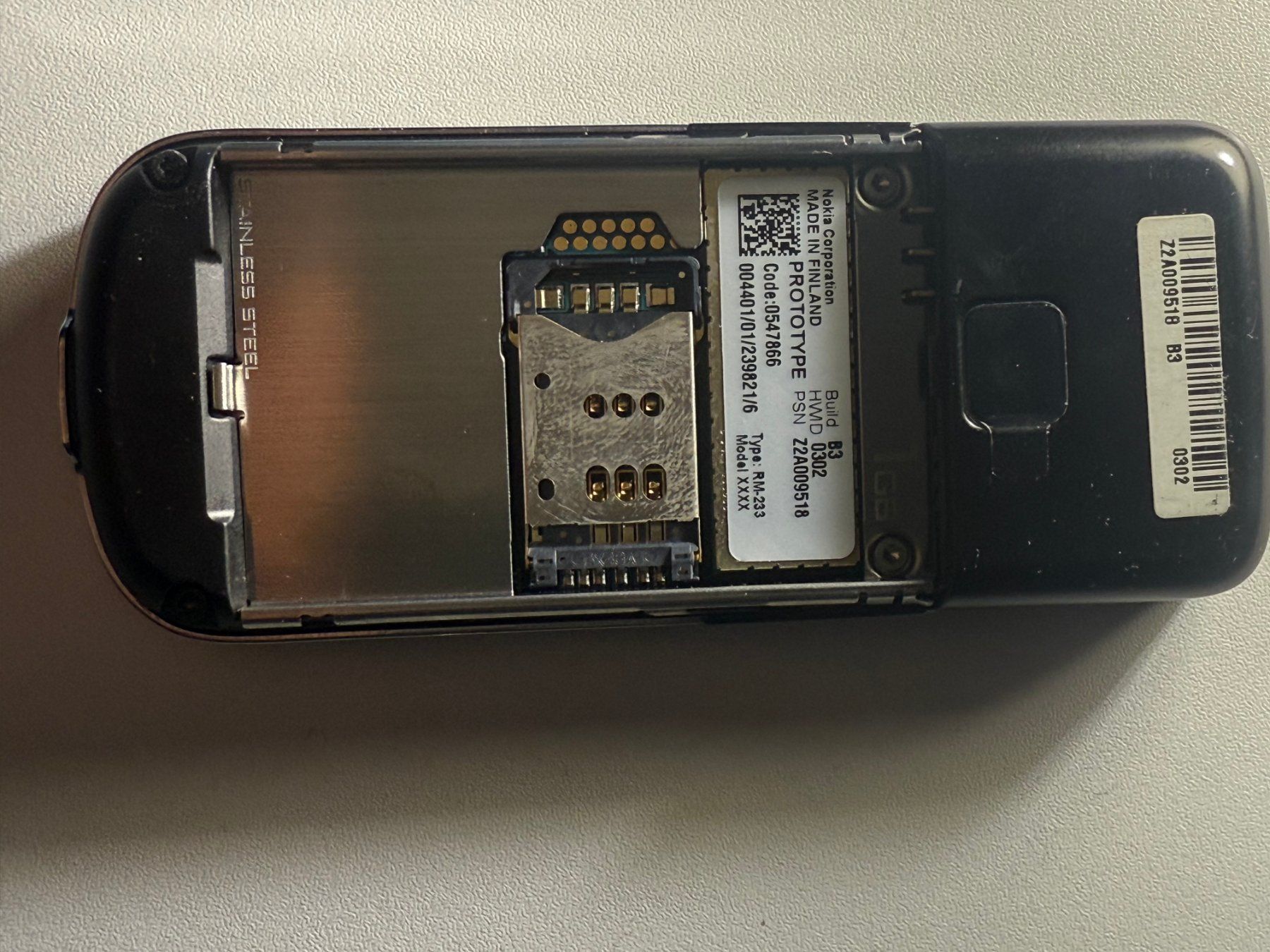 Nokia Portables: Nokia black Arte 8800 Prototype Handy – Neuf avec emballage d'origine à Embrach par Tom1717 4