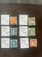Stehende Helvetia Lot sehr gut gestempelt  (5680)