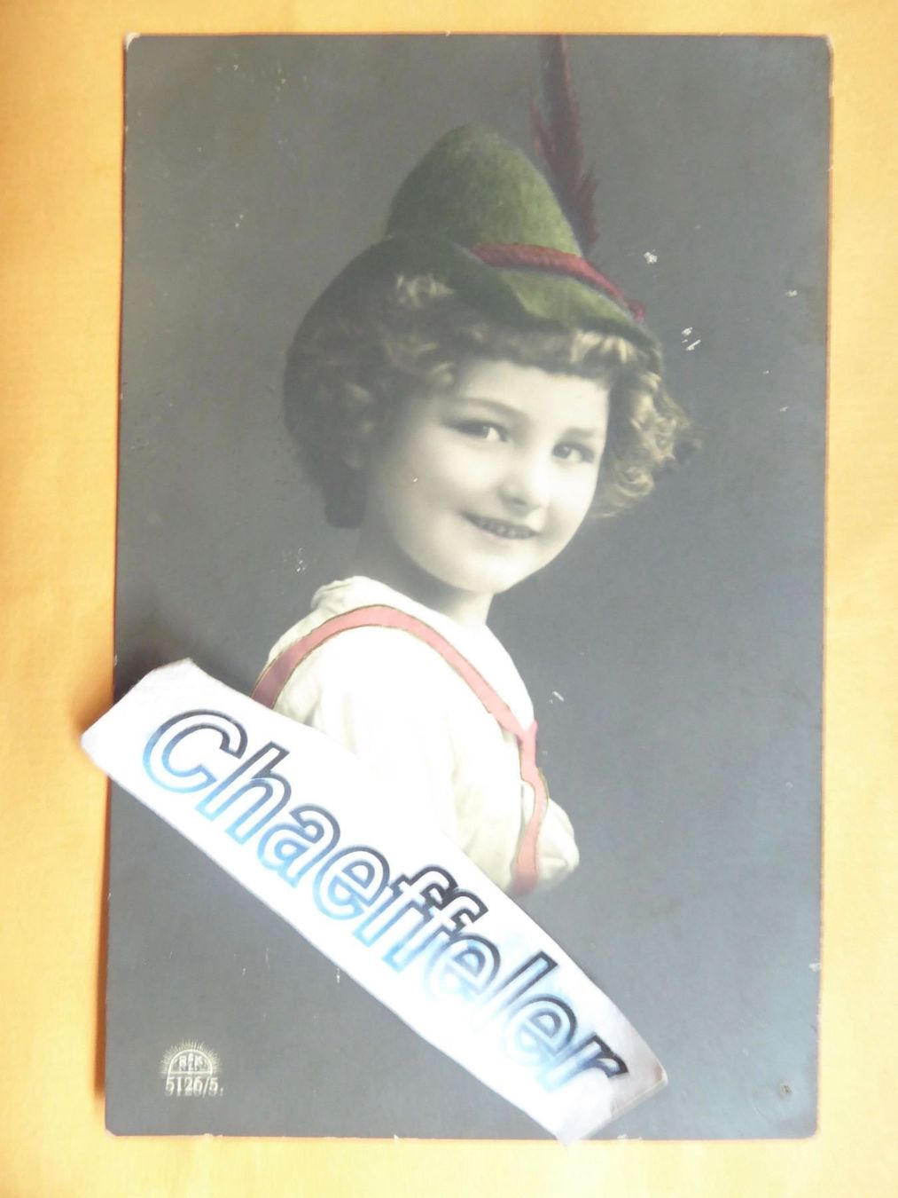 Ansichtskarten: 1913 R&K L.  Mädchen mit Hut – Gebraucht aus Zürich von Chaeffeler