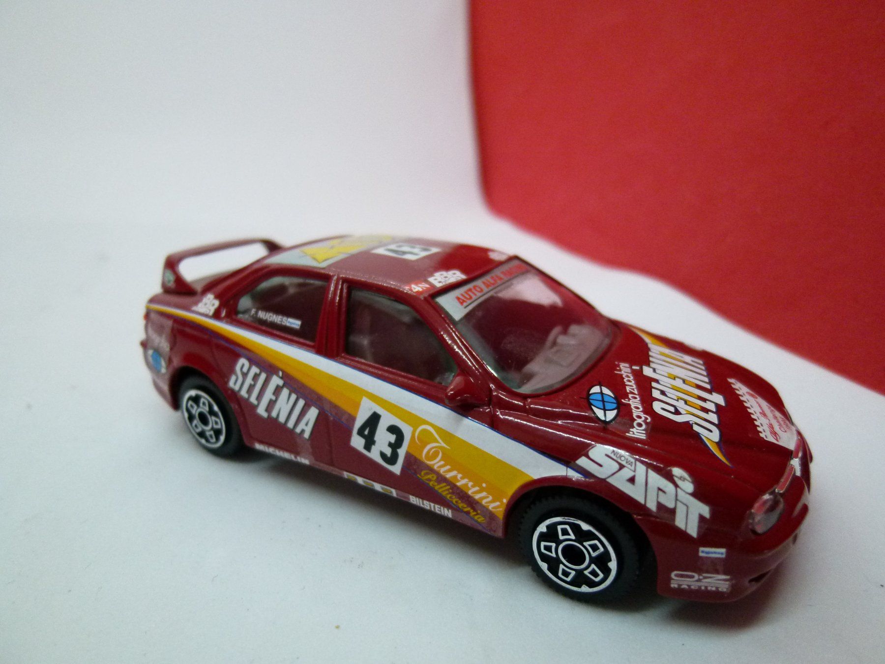 Alfa Romeo Modellini d'auto: Alfa Romeo 156 Challenge - rot 43 - bburago %%% – Usato da Reiden venduto da Aston2
