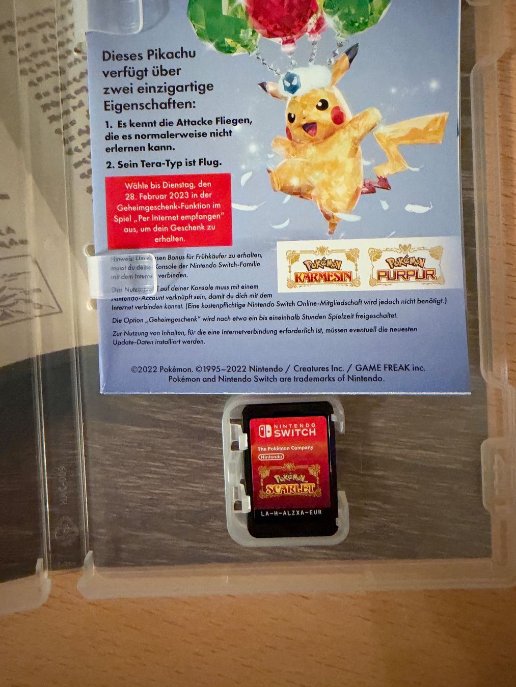 Spiele: Pokémon Karmesin – Gebraucht aus Ebikon von Pyrgus 2