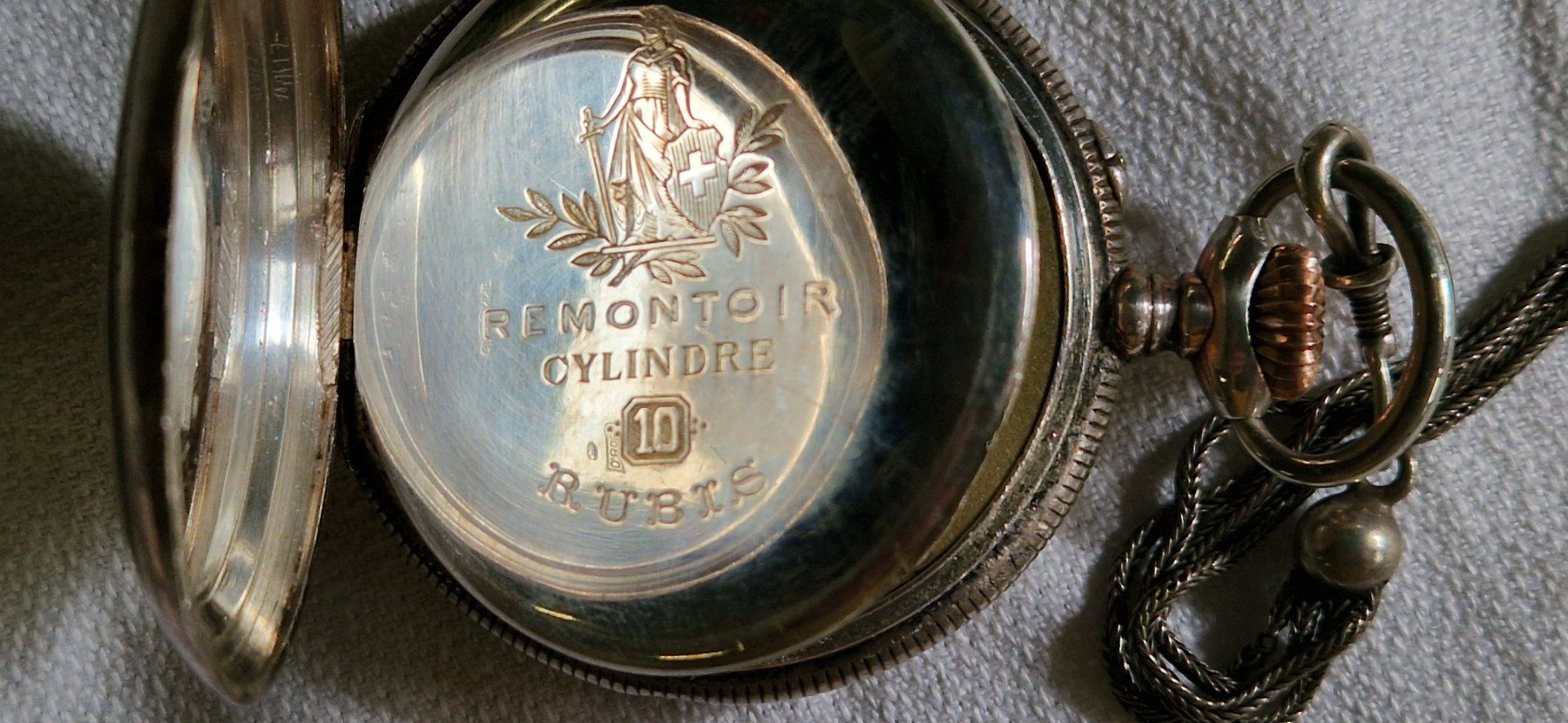 Orologi: TASCHENUHR 800SILBER CHÜELIUHR – Usato da Bilten venduto da Mic2022 4