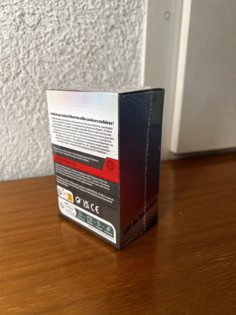 Pokémon Carte collezionabili: Pokémon Prismatic Evolutions 6 Booster Pack Sealed Box – Nuovo e nell'imballaggio originale da Estavayer-le-Lac venduto da Vonmar14 2