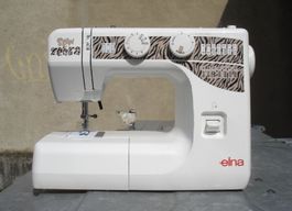 Nähmaschine Elna Sew Zebra 1000, neu, Gratis-Versand.