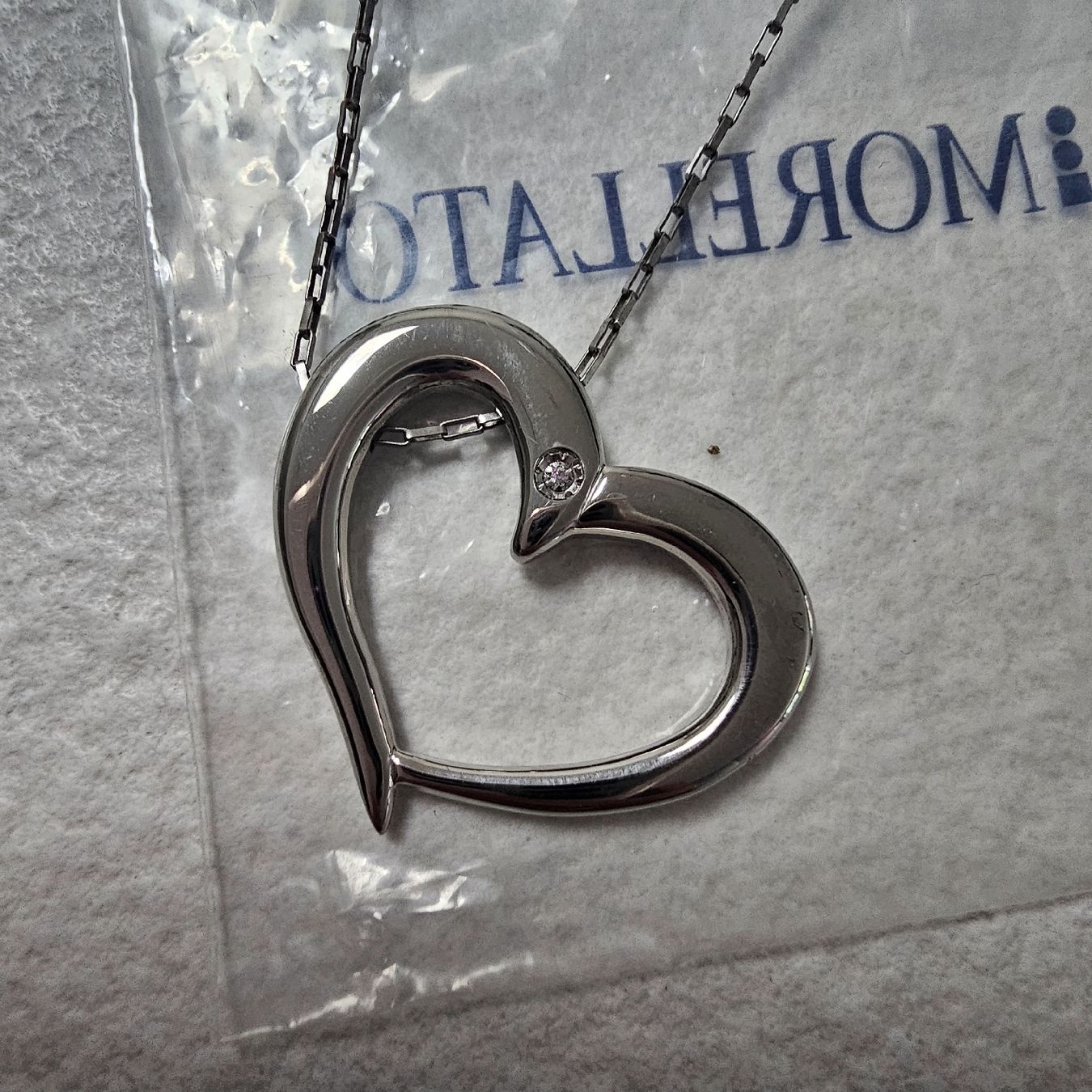 Catenine: original Morellato herz kette – Nuovo (secondo la descrizione) da bellinzona venduto da zeus6535 4