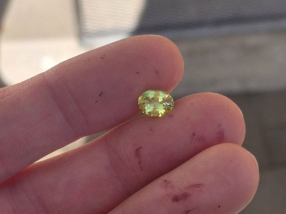 Edelsteine: Chrysoberyl Chartreuse High Luminous – Gebraucht aus Bévilard von Yougems 6