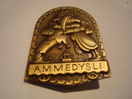Fasnachtsplakette Ammedysli 50 Joor
