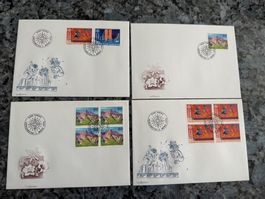 4 Ersttagsbriefe Fürstentum Liechtenstein (29)