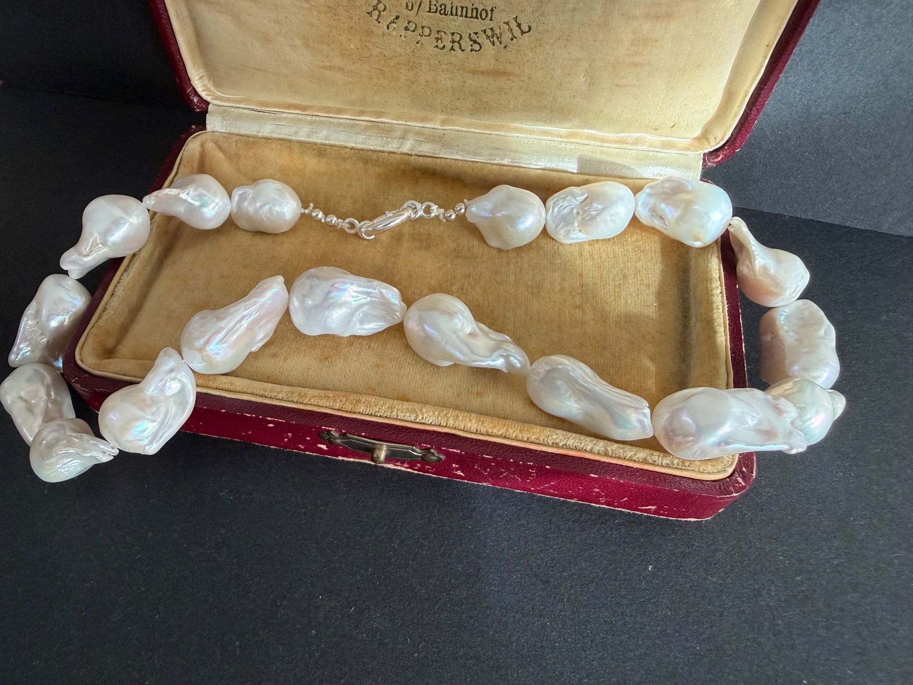 Catenine: Barockperlen Kette mit Silber Verschluss 925 – Usato da Spiegel b. Bern venduto da Rogger72 4