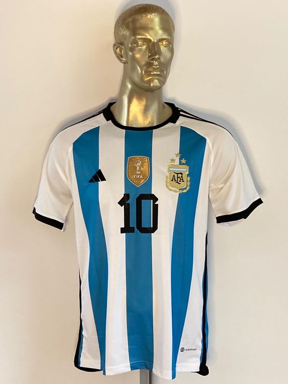 Magnifique maillot collector Argentine 2007 floqué Aguero