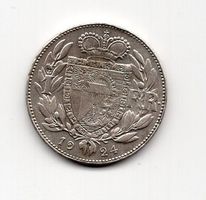 (1033) FL, 1 Franken 1924, fast stgl