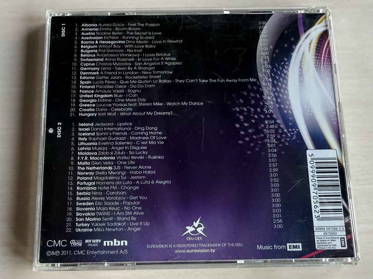 CD: Eurovision Song Contest Düsseldorf 2011 - 2CD – Usato da Oberried Brienz venduto da Chyara 1