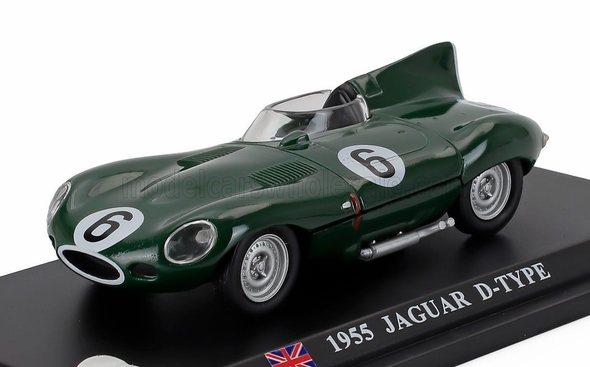 Modellini d'auto: Jaguar D-Type 3.4 S6 LeMans 1955  - 1:43 OVP – Nuovo e nell'imballaggio originale da Wetzikon ZH venduto da tuningschmiede