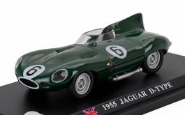 Jaguar D-Type 3.4 S6 LeMans 1955  - 1:43 OVP