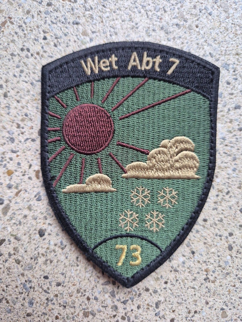 Schweizer Armee Placchette & Badge: *** Badge mit klett *** – Usato da Riedholz venduto da fr_sIruP
