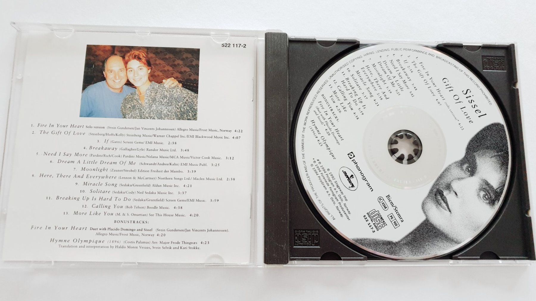 CD: Sissel. Gift Of Love. – Usato da Goldach venduto da armando_r 1