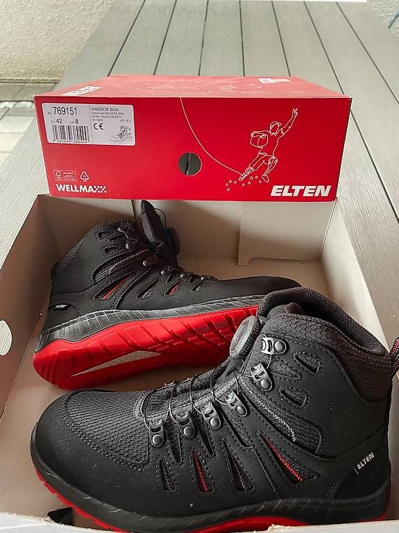 Elten Scarpe da uomo: Arbeitsschuhe Gr. 42 NEU – Nuovo (secondo la descrizione) da Ruggell venduto da knoedifisch