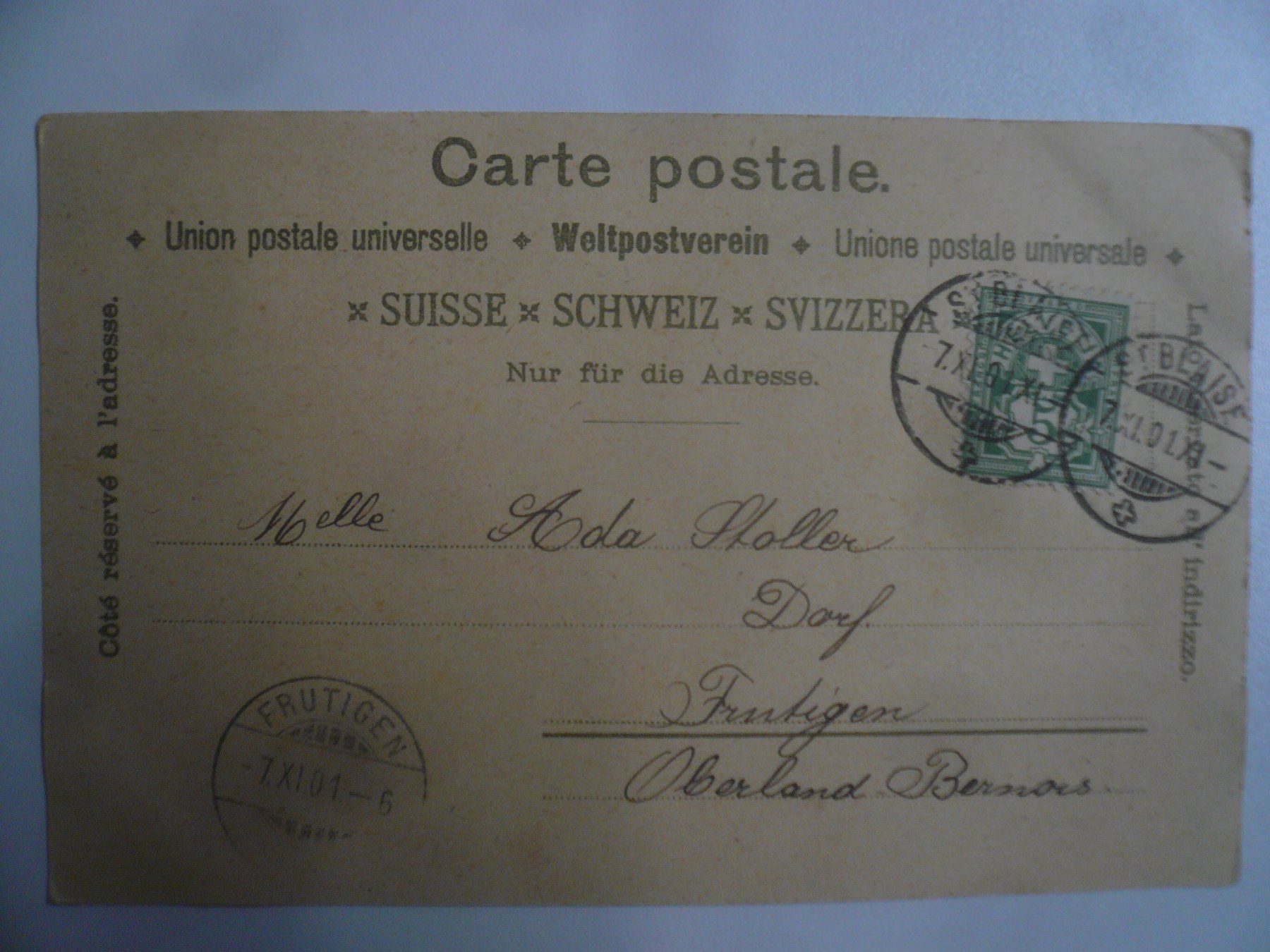 Cartoline postali: farbigeLithoAK  NEUCHÂTEL – Usato da Oberhofen am Thunersee venduto da luuping99 1