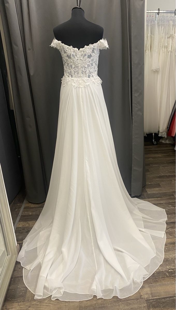 Robes: Wunderschönes Brautkleid Chiffon Gr. 36 – Neuf (Voir description) à Schlatt ZH par mak_wrr6 2