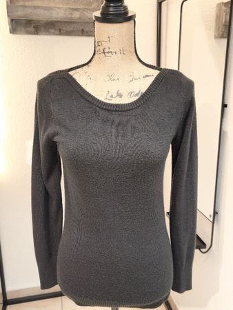 Damen Pullover in schwarz Rundhals Langarm guter Zustand