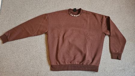 Brauner Oversize Pullover