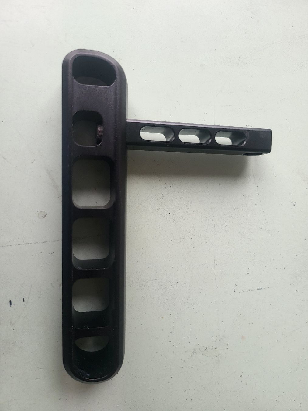 Sonstiges Zubehör: Aluminium Side Mount Cold Shoe Handle Rig – Gebraucht aus Geneve von T36 1