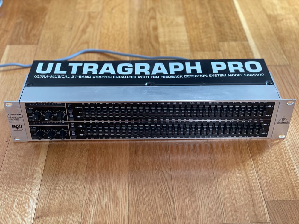 31Band Stereo Graphic Equalizer with FBQ Feedback Detection Kaufen