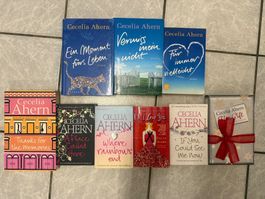 9 Bücher von Cecelia Ahern (3 Deutsch, 6 Englisch)