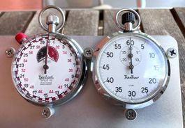 Roadbook Hanhart Split 10 Alu 2 Stoppuhren RallyeBoard Timer