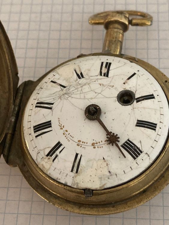 Ancienne Chaîne Pour Montre à Gousset (montre à Coq) - Occasion, Pièce De Collection Ou Pour Réparation