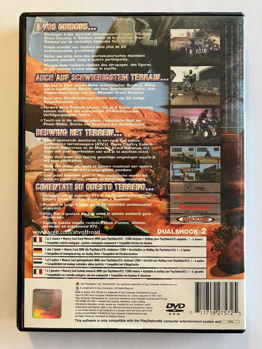 Sony Giochi: ATV Offroad – PS2 – Usato da Ecublens VD venduto da Lenordique 1