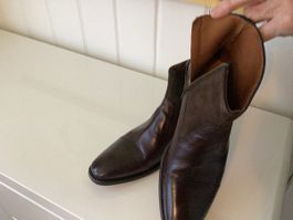Stiefeletten Wildleder/Glattleder Grösse 41
