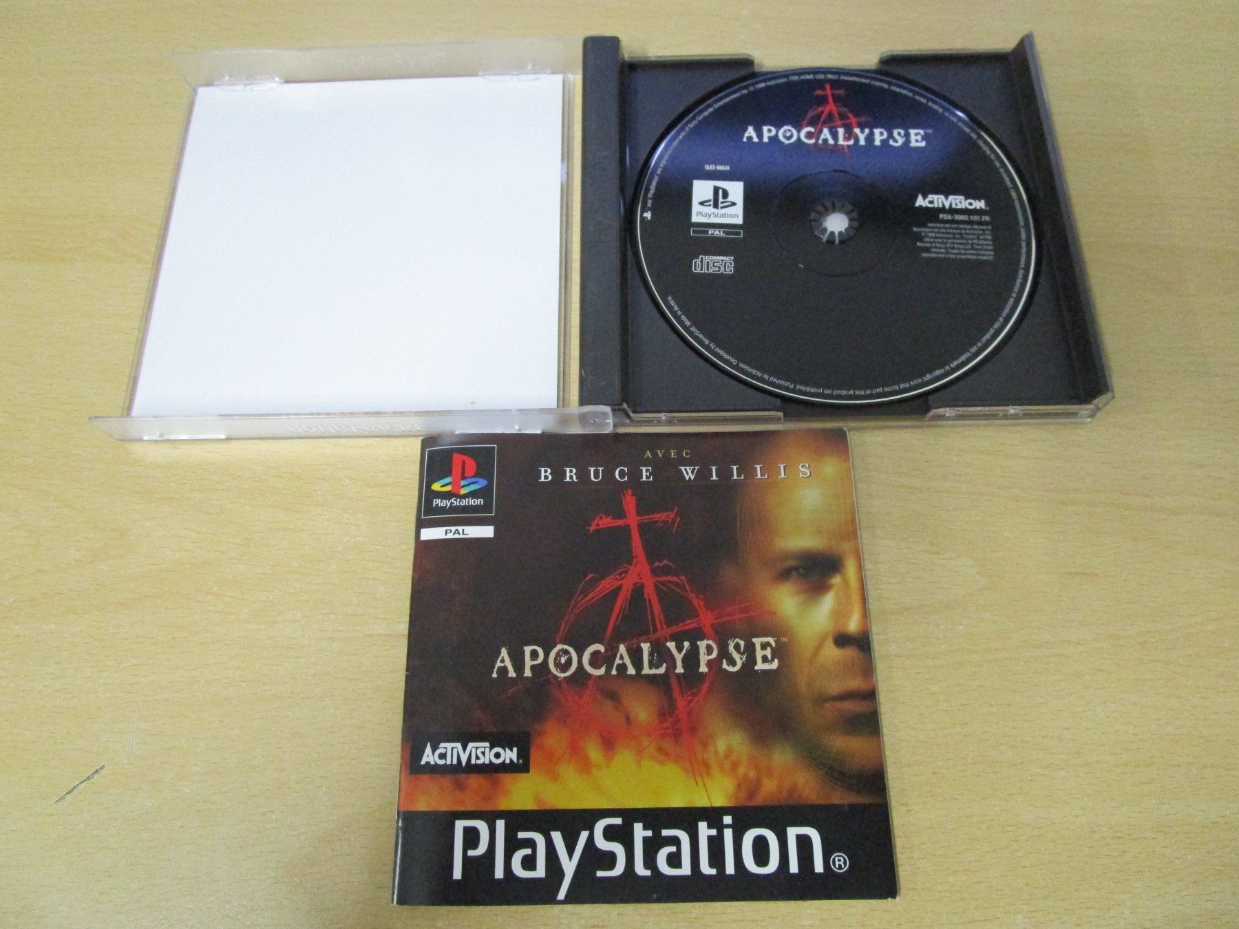 Sony Giochi: Apocalypse Playstation 1 PSX PS One Version française – Usato da Goldau venduto da agestuffer 2