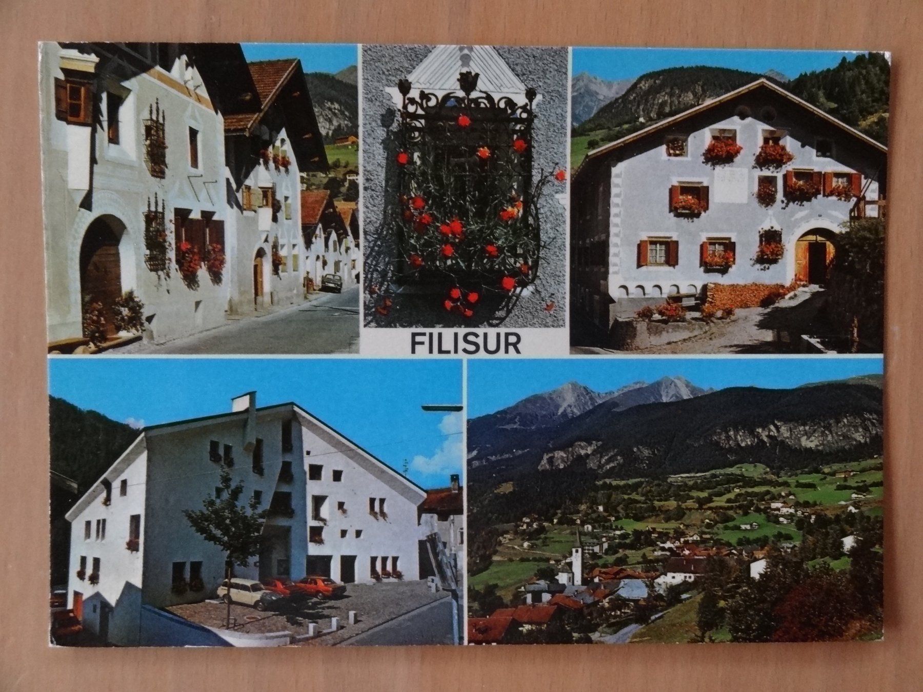Cartoline postali: Filisur - Grisons 1980 – Usato da St Léonard venduto da Riglin