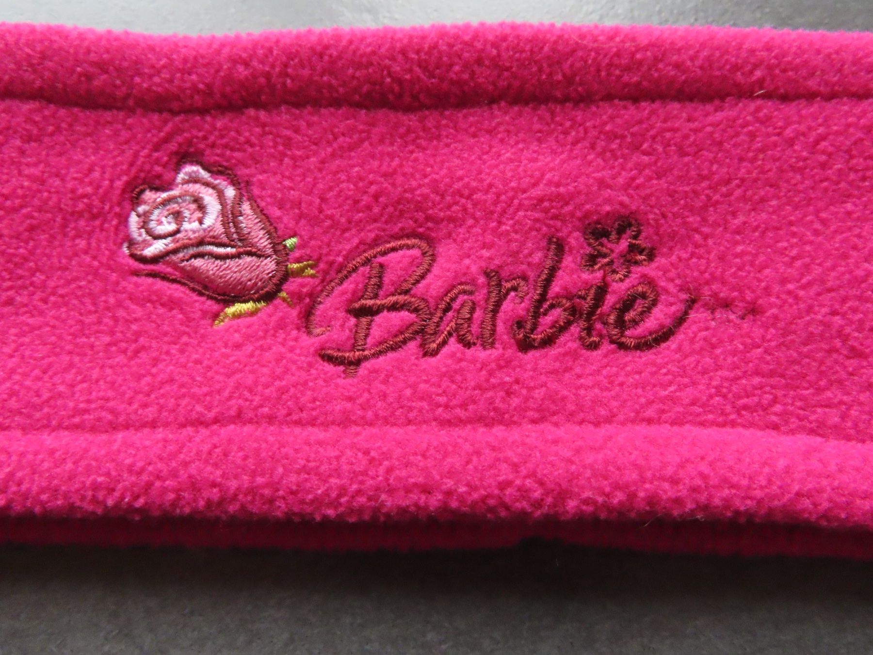 Bambole: Fleece-Stirnband BARBIE +++top+++ – Usato da Wallenried venduto da Asyano 1