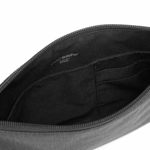 Pacsafe Borse: Pacsafe Small Travel Pouch RFIDsafe - Carbon – Nuovo e nell'imballaggio originale da St. Gallen venduto da sportglobe 3
