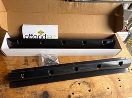 Solarmodul Halterung für Solarpanel 68cm Breite Haltespoiler