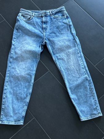 Mom-Jeans von Noisy May, 32/32, helles jeansblau