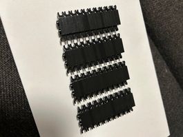 LEGO 80x Platte 1x2 mit Clip (63868)
