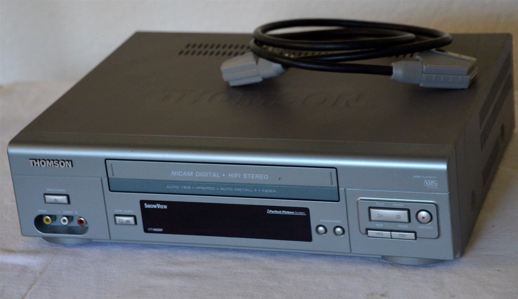 Registratori: Videorecorder VHS  Thomson VTH-6020F magnétoscope – Usato da Collonges venduto da arashee 1