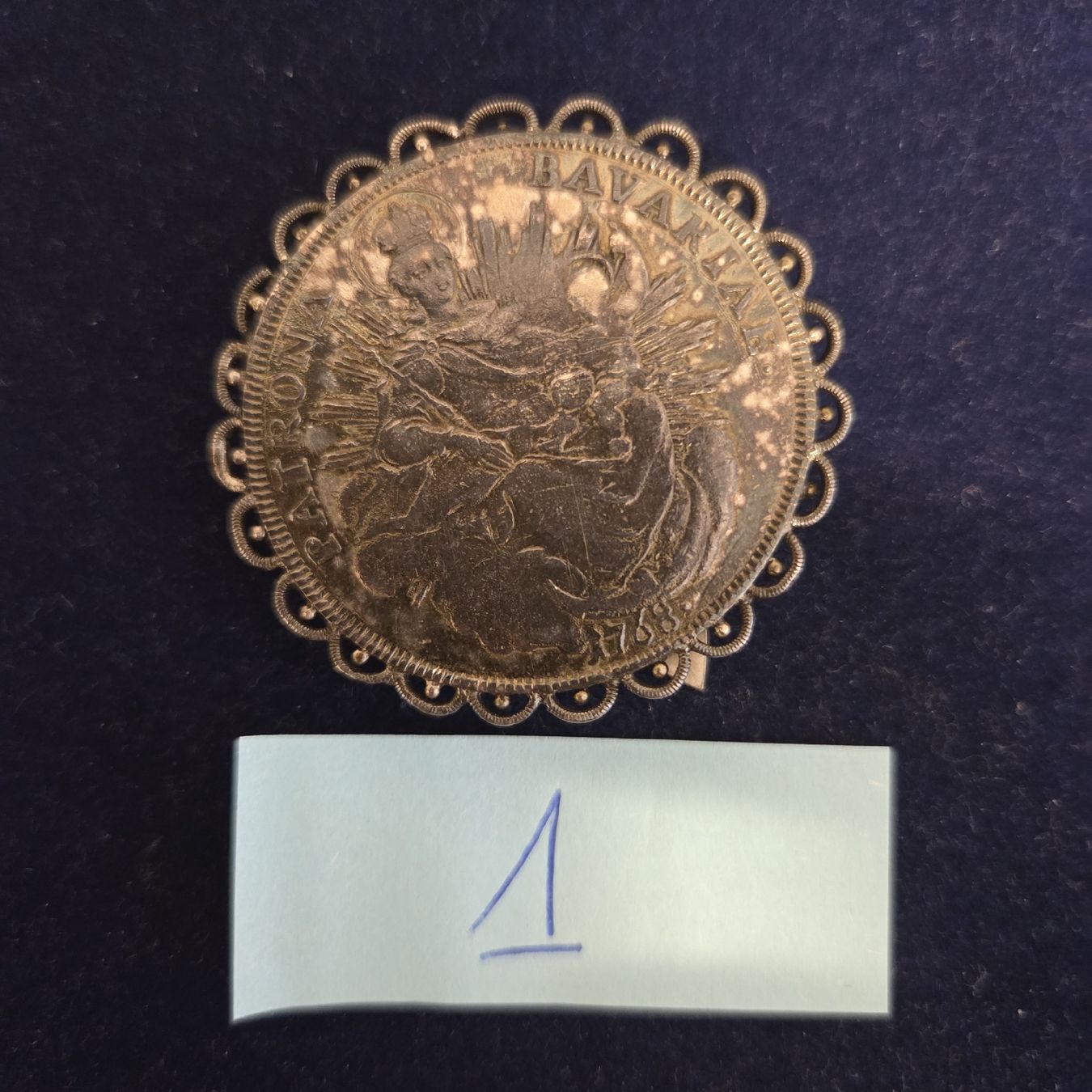 Ciondoli: Anhänger 800 Silber Medaille 1768 – Usato da Stans venduto da Ducati16