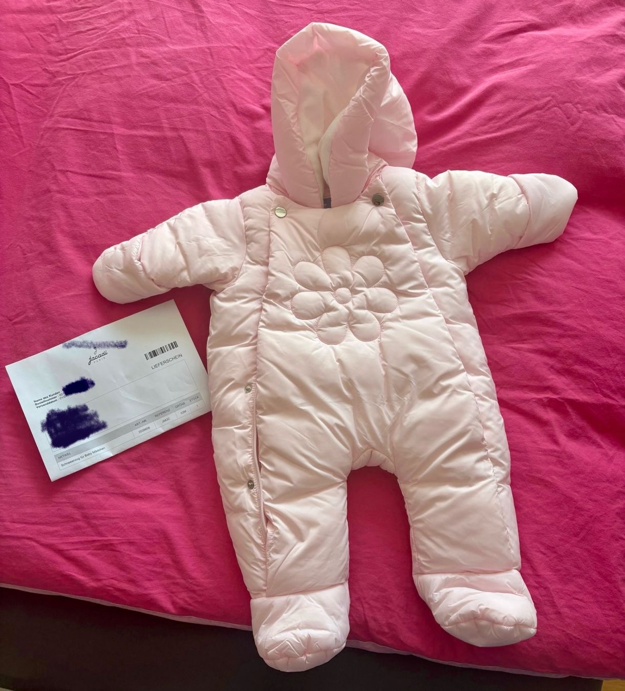 Completi: NEU original Jacadi Mädchen Sky Anzug – Usato da Liebefeld venduto da Solerin