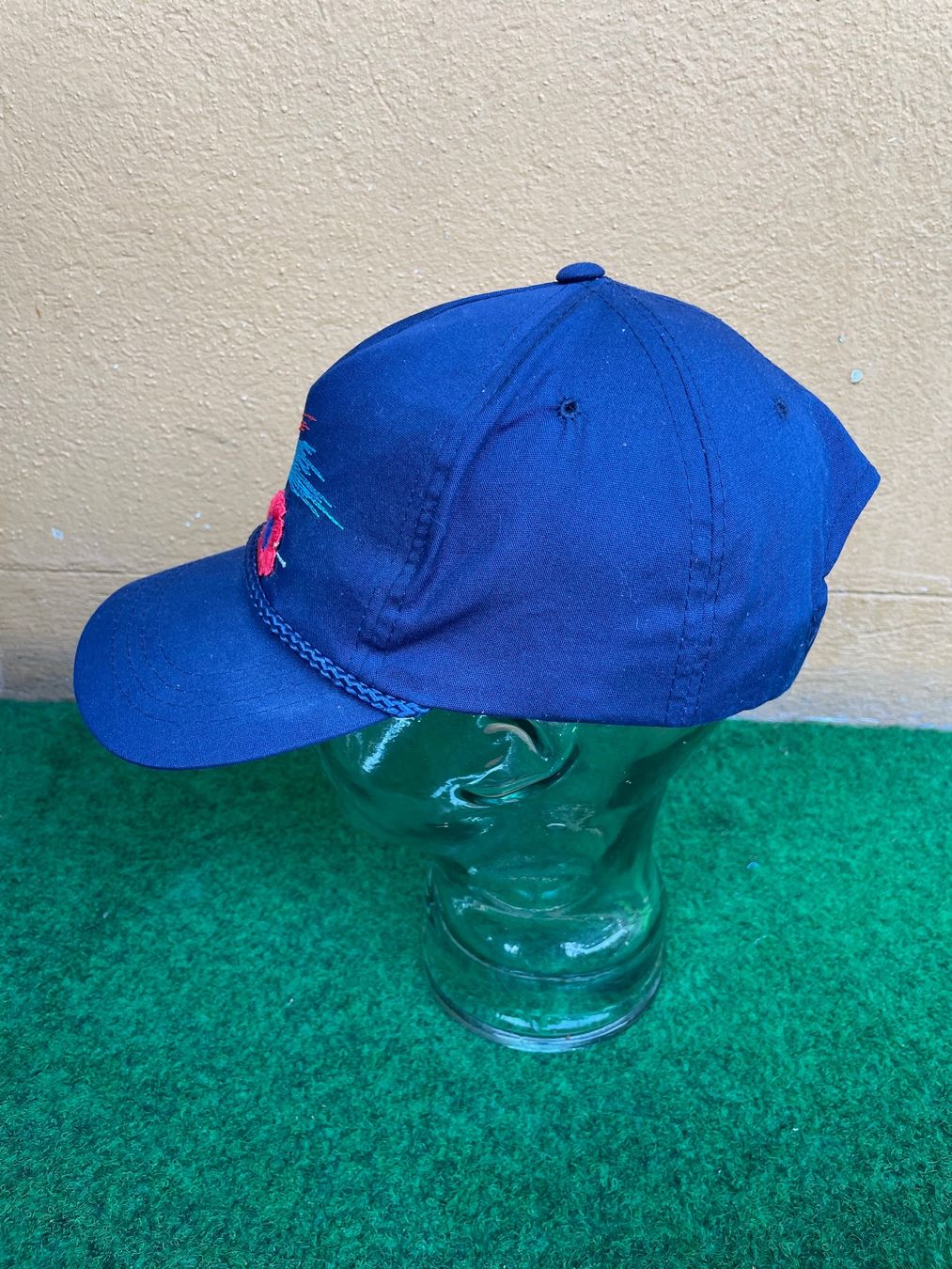 Copricapi, berretti & cappellini: Vintage 90s Cap Flowers Embroidered – Usato da Zürich venduto da le_souk 3