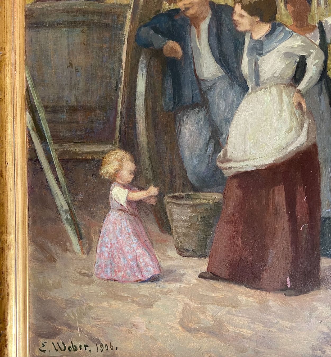 Dipinti: Emil Weber (1872-1945) – Usato da Grosshöchstetten venduto da Perle1951 2