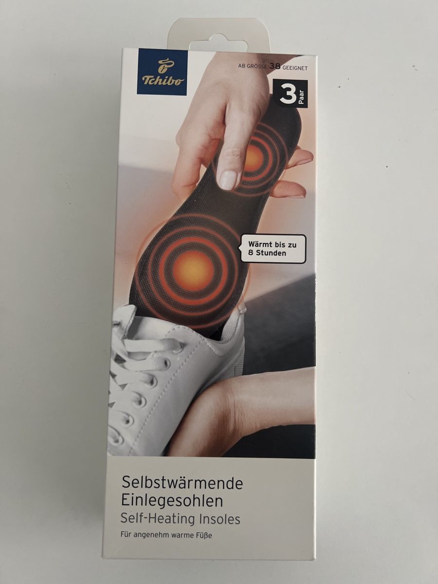 Scarpe da uomo: Selbstwärmende Einlagesohlen Tchibo – Nuovo e nell'imballaggio originale da Immensee venduto da LizzaSch03