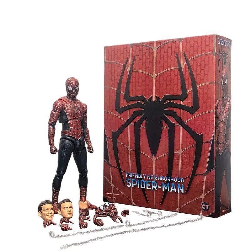 Statuette: Spider-Man Actionfigur - Friendly Neighborhood Version – Nuovo e nell'imballaggio originale da Olten venduto da SunsetRainman
