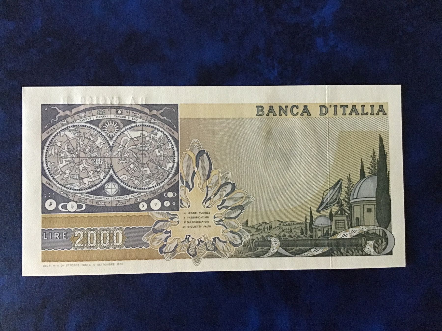 Banknoten: Italien Duemila Lire, 1983 – Neu (gemäss Beschreibung) aus Urtenen-Schönbühl von absolut08 1