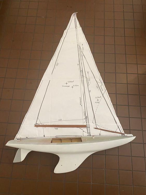 Segelboot / Segeljacht-Rumpf für rc Ausbau | Kaufen auf Ricardo